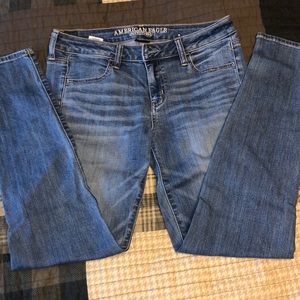 American Eagle Light Wash Jeggings